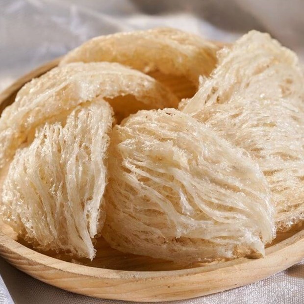 Tổ yến khô nguyên chất dành cho người già.