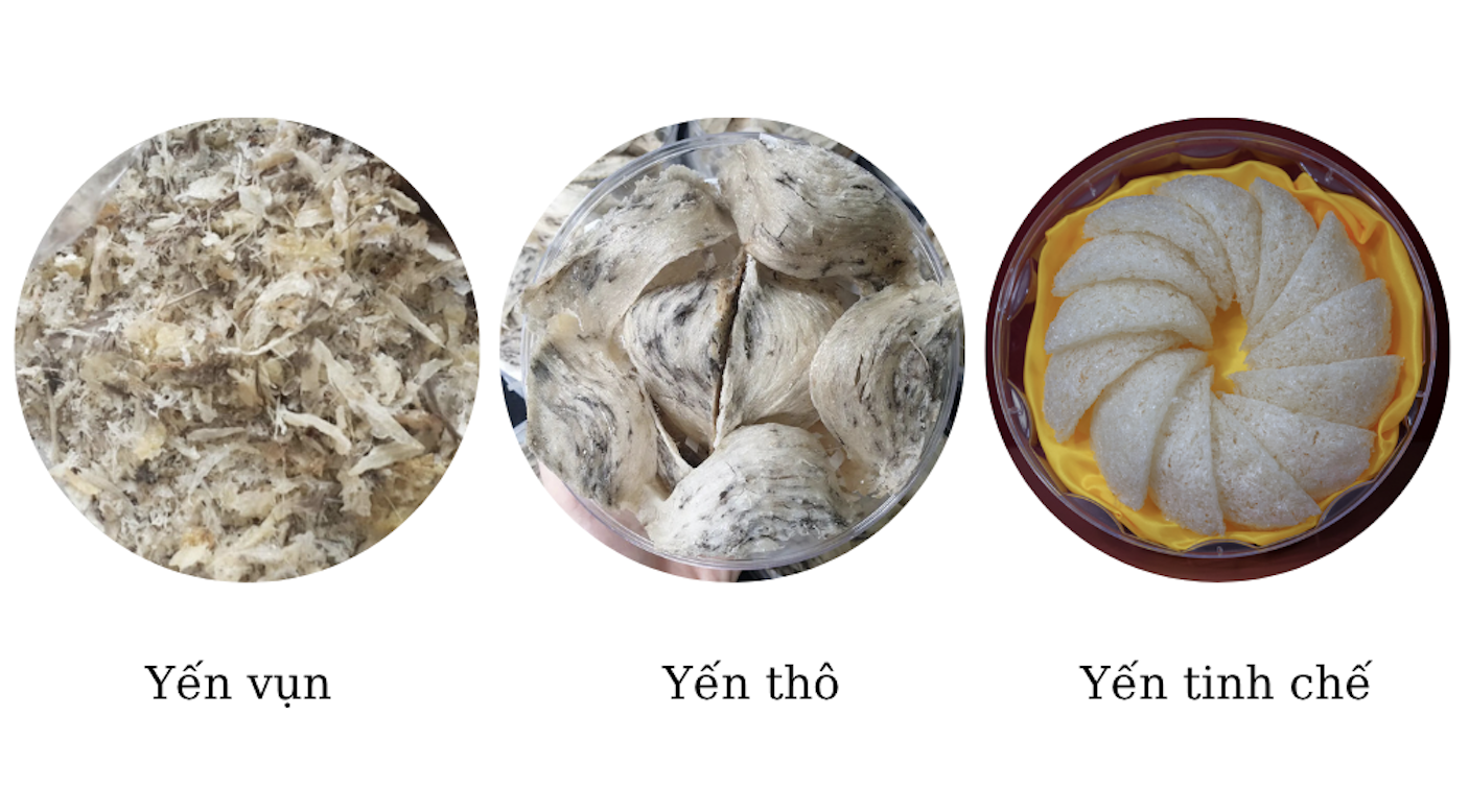 chưng yến bao l&acirc;u với c&aacute;c loại tổ yến