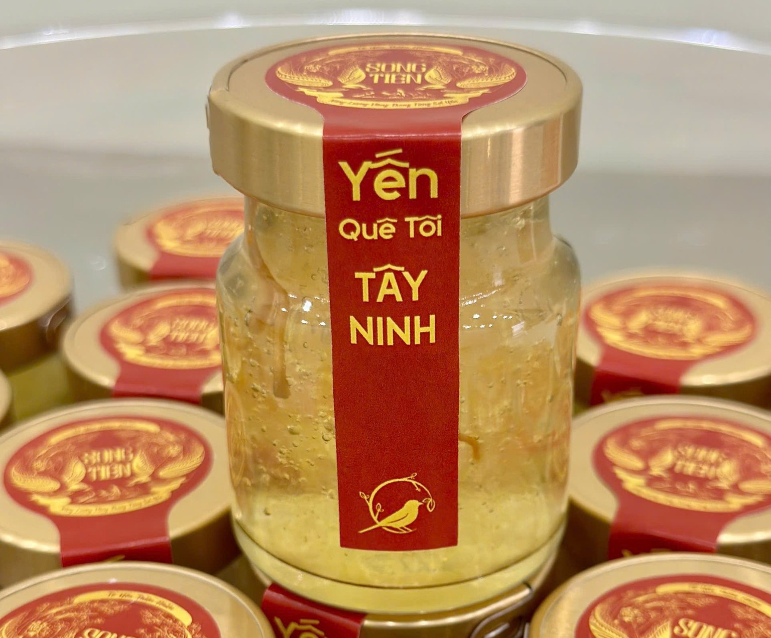 yến s&agrave;o ch&iacute;nh h&atilde;ng Song Ti&ecirc;n c&oacute; tem ni&ecirc;m phong