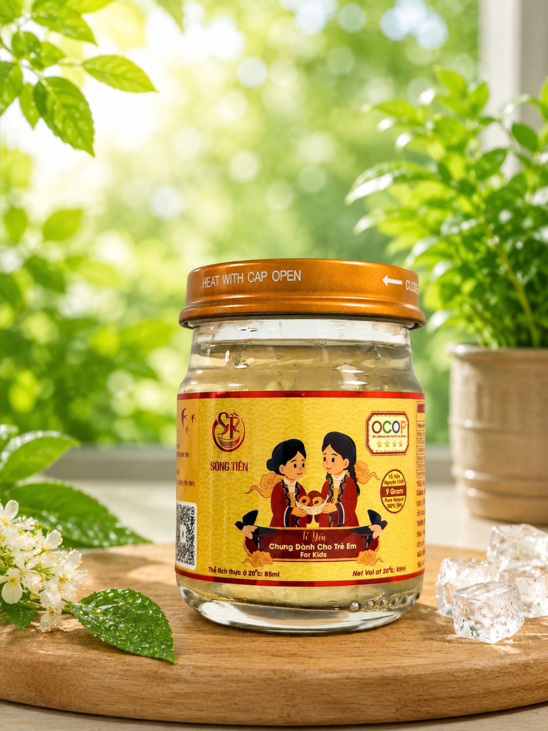 Yến chưng dành cho trẻ em