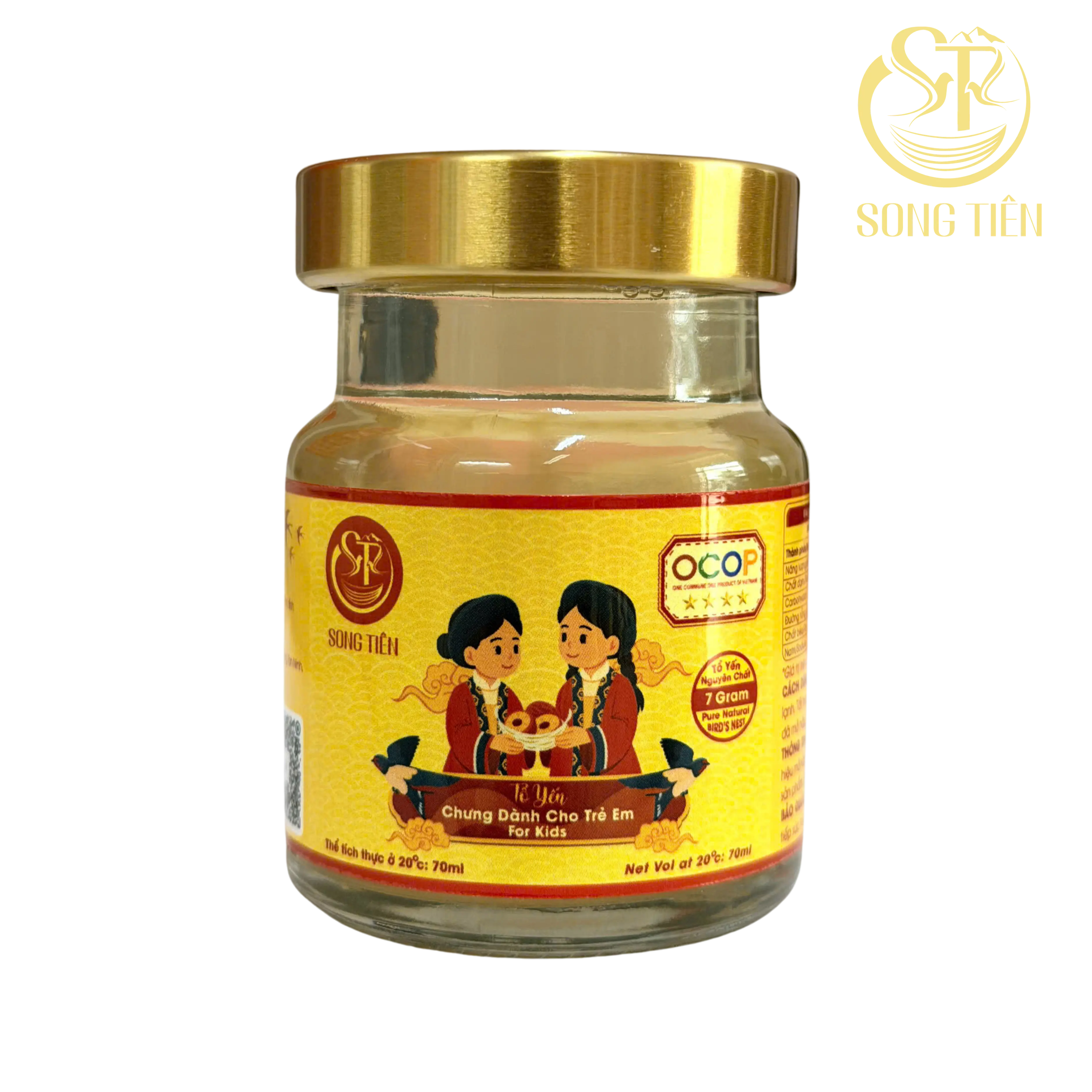 Yến chưng dành cho trẻ em