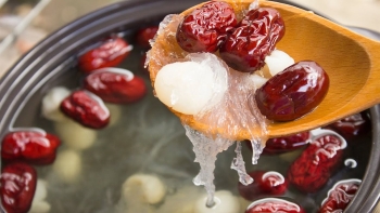 Review chi tiết Yến chưng sẵn Yến Song Tiên táo đỏ: Hương vị ngọt lành, dưỡng chất ngập tràn